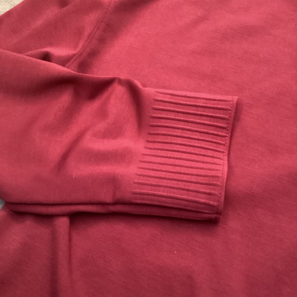 Avia Women's Athleisure Tie Back Hoodie in Red Balm Size Small - Picture 5 of 12